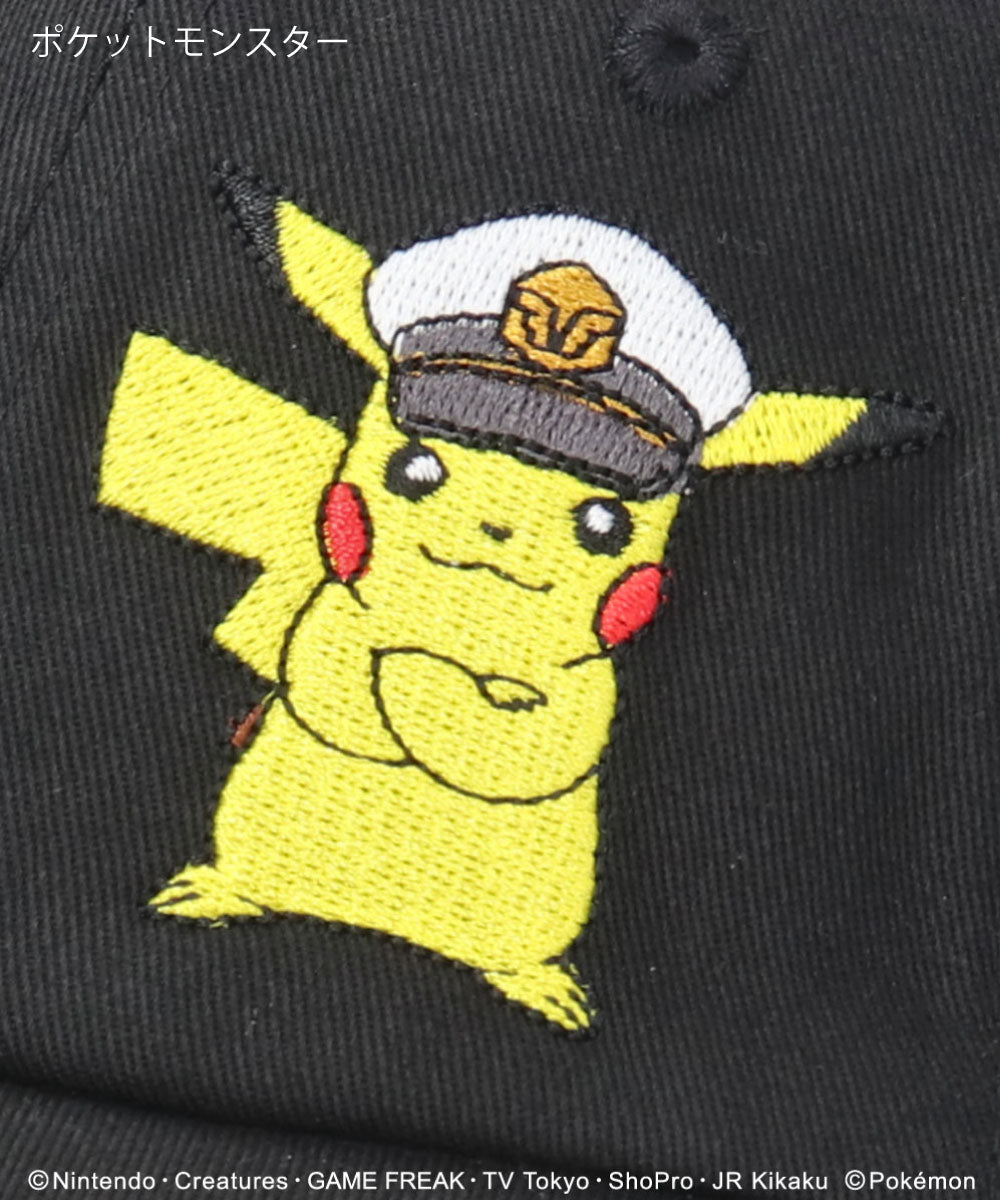 アザー OTHERS ポケモン キャプテンピカチュウ キャップ キッズ （BLACK (01)） BLACK (01)