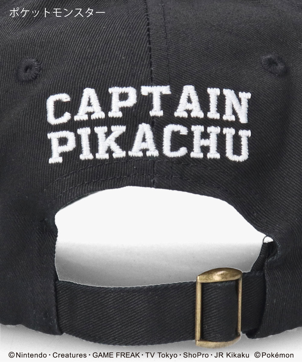 アザー OTHERS ポケモン キャプテンピカチュウ キャップ キッズ （BLACK (01)） BLACK (01)