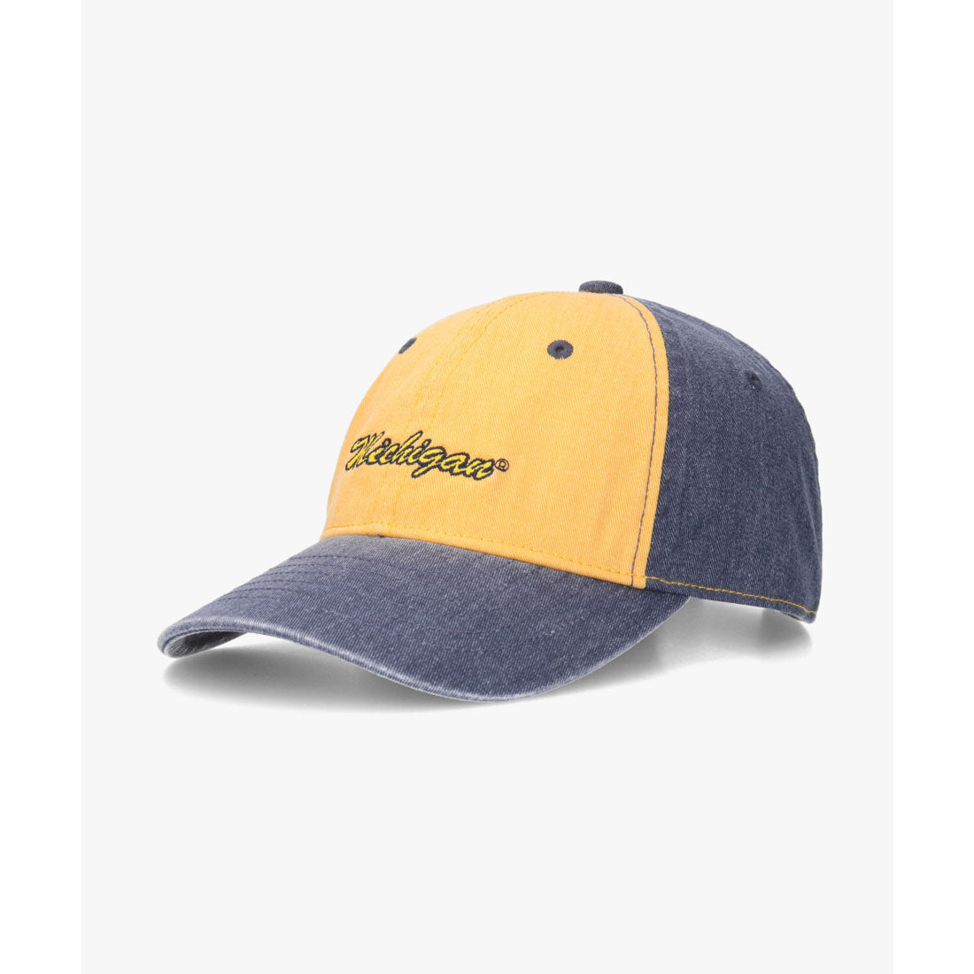 アザー OTHERS Michigan USC WASHED PIGMENT CAP （NAVY/MUSTARD (71)） NAVY/MUSTARD (71)