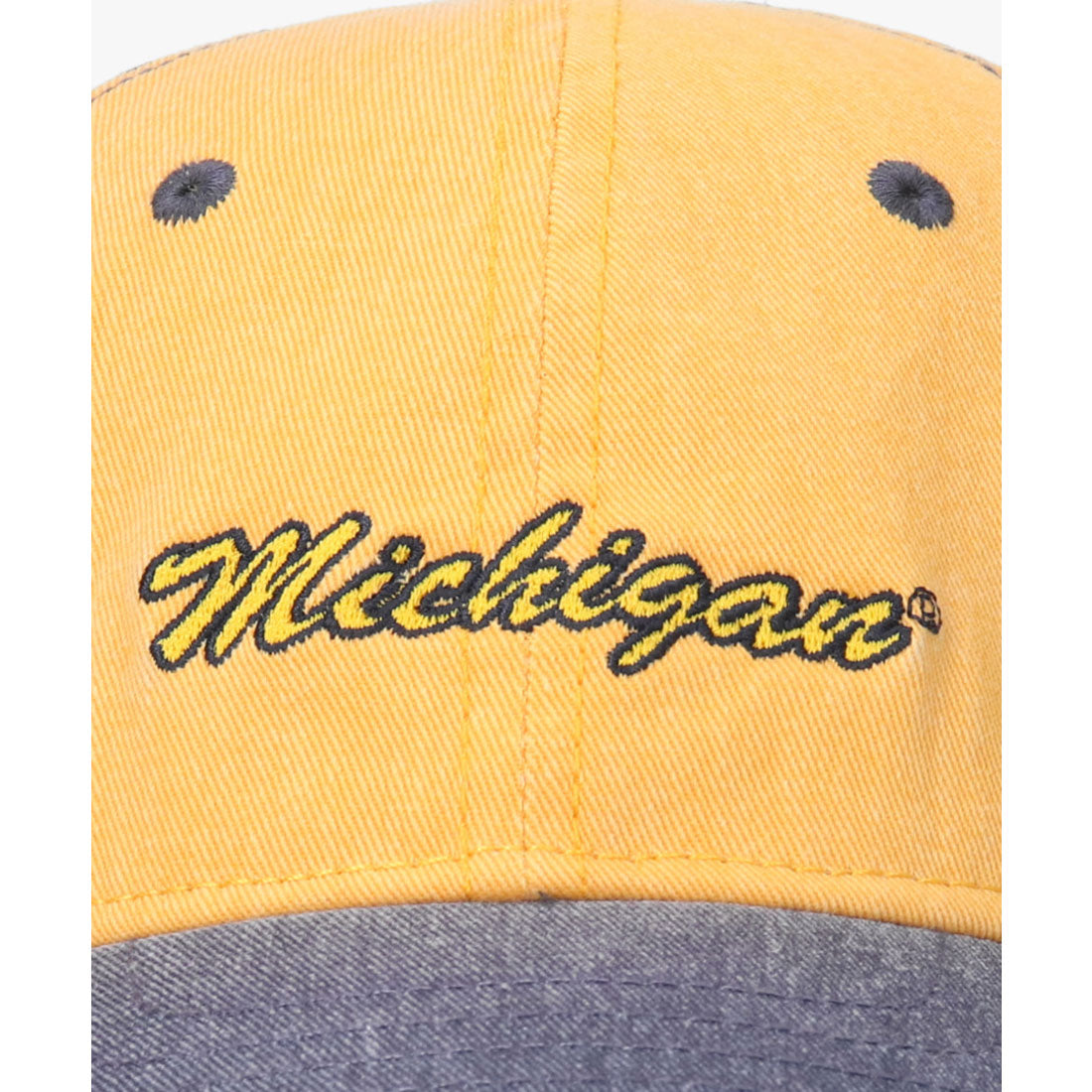 アザー OTHERS Michigan USC WASHED PIGMENT CAP （NAVY/MUSTARD (71)） NAVY/MUSTARD (71)