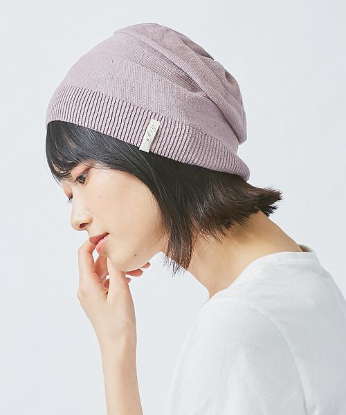 アザー OTHERS 京の草木染 ニット帽子 （PURPLE(83)） PURPLE(83)