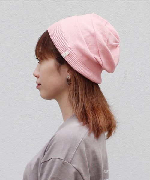アザー OTHERS 京の草木染 ニット帽子 （PURPLE(83)） PURPLE(83)