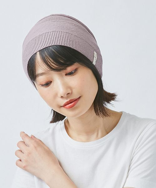 アザー OTHERS 京の草木染 ニット帽子 （PURPLE(83)） PURPLE(83)