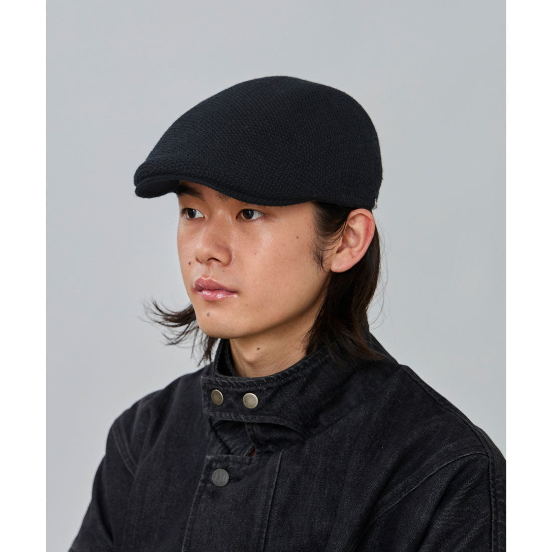 オーバーライド OVERRIDE OVERRIDE  WASHABLE WOOL KNIT HUNTING / オーバーライド （BLACK (01)） BLACK (01)