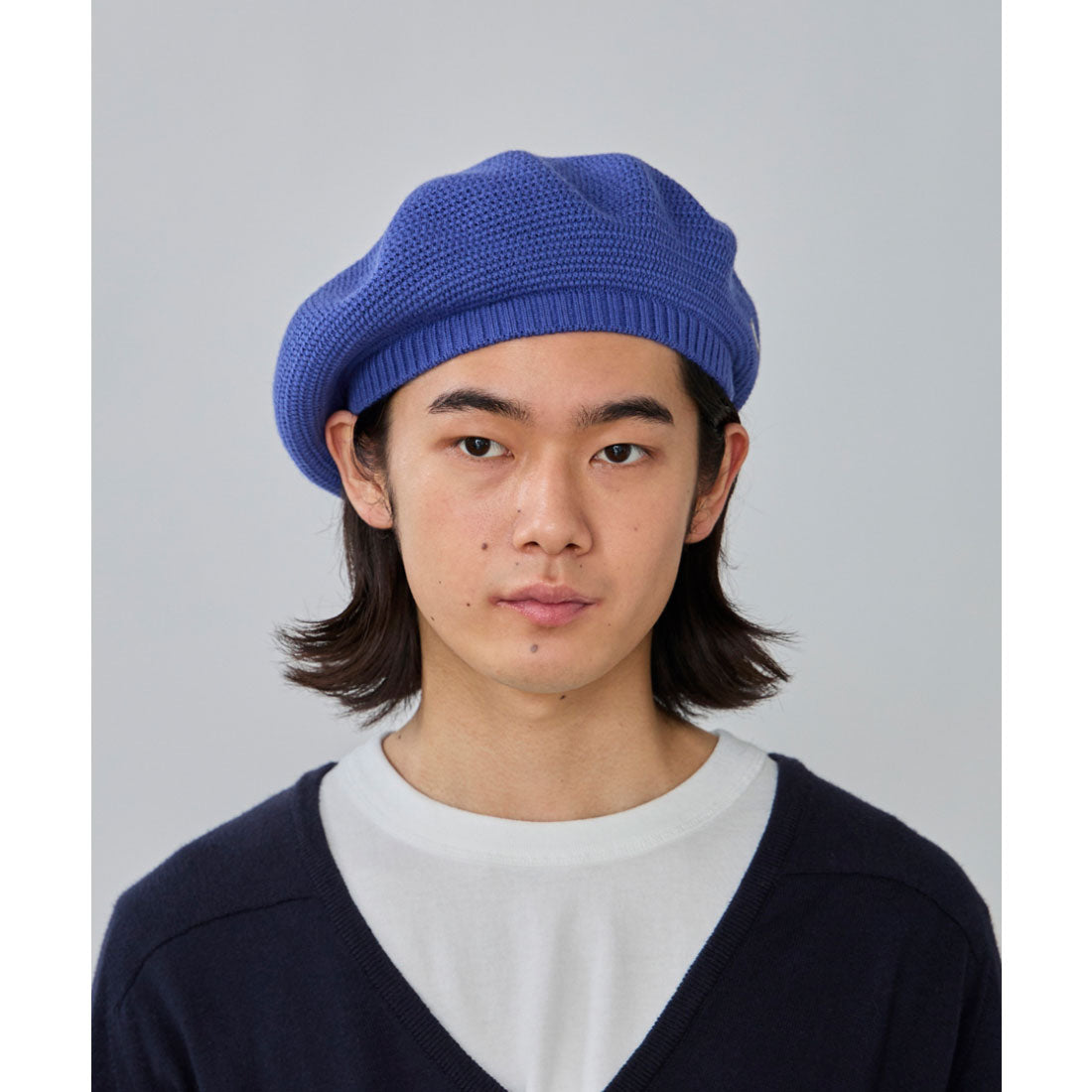 オーバーライド OVERRIDE OVERRIDE  WASHABLE WOOL TAM BERET / オーバーライド （BLUE (73)） BLUE (73)