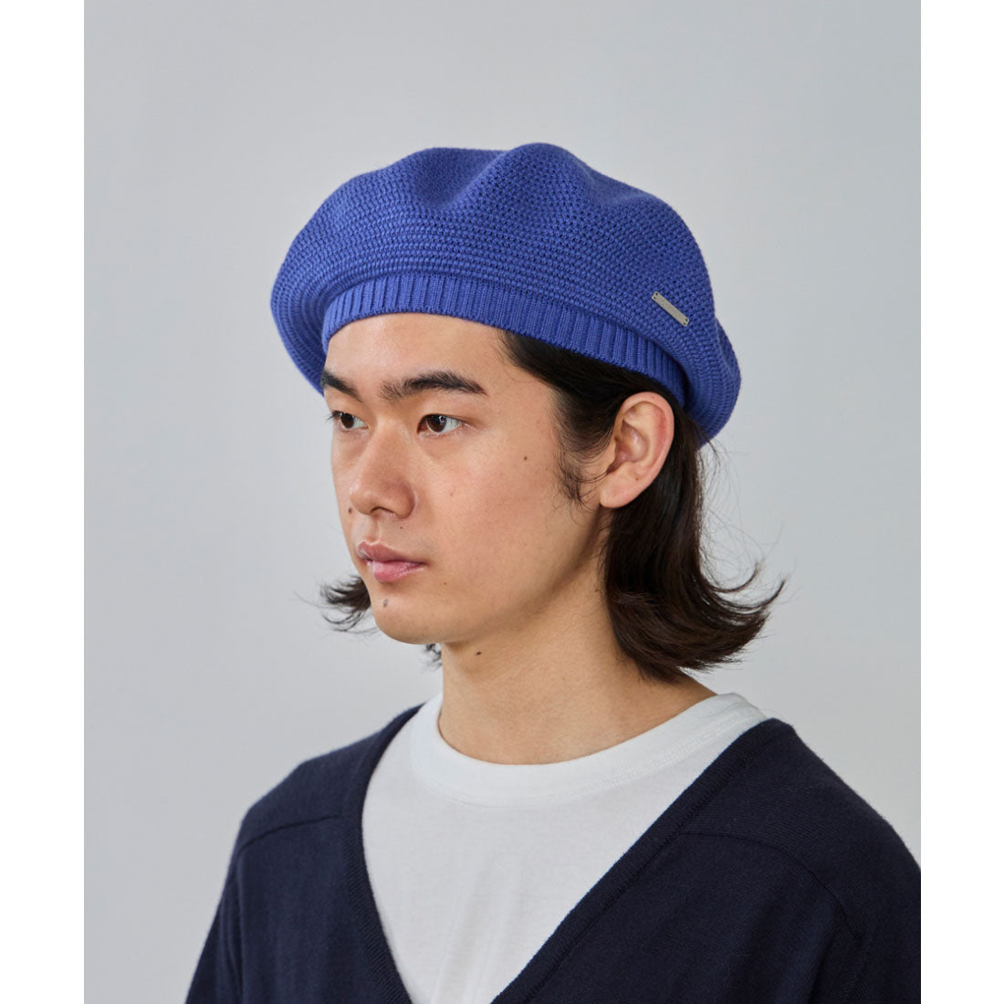 オーバーライド OVERRIDE OVERRIDE  WASHABLE WOOL TAM BERET / オーバーライド （BLUE (73)） BLUE (73)