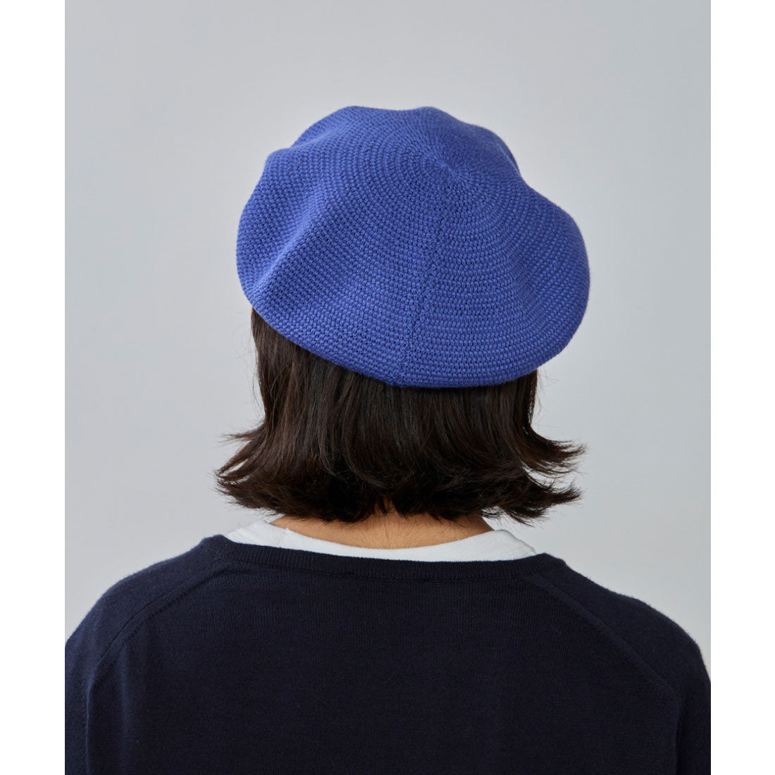 オーバーライド OVERRIDE OVERRIDE  WASHABLE WOOL TAM BERET / オーバーライド （BLUE (73)） BLUE (73)