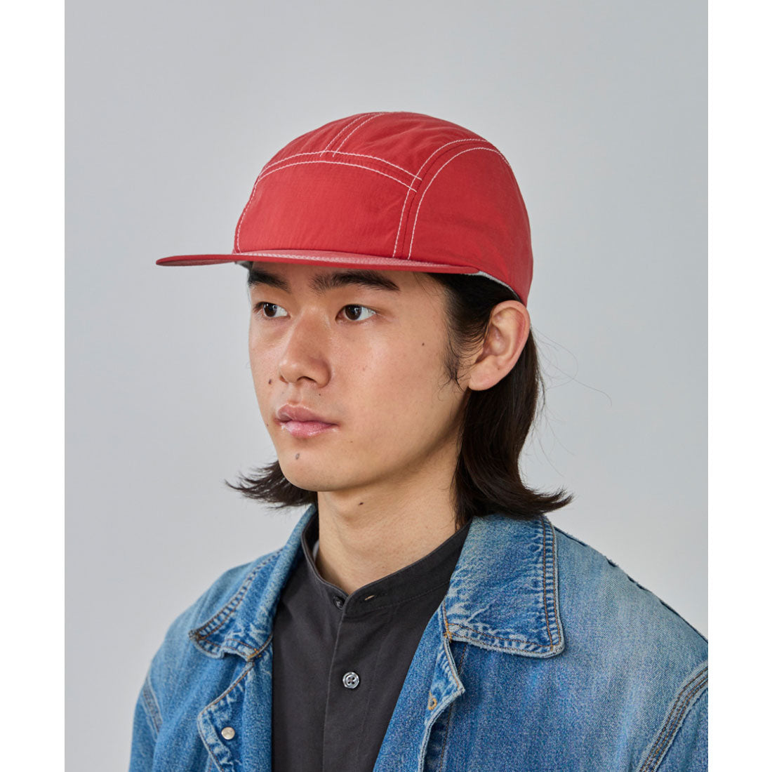 オーバーライド OVERRIDE OVERRIDE  REN RIPSTOP WIDE JET CAP / オーバーライド （RED (13)） RED (13)