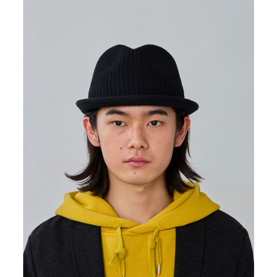 オーバーライド OVERRIDE OVERRIDE  OGC RIBBED KNIT FEDORA / オーバーライド （BLACK (01)） BLACK (01)