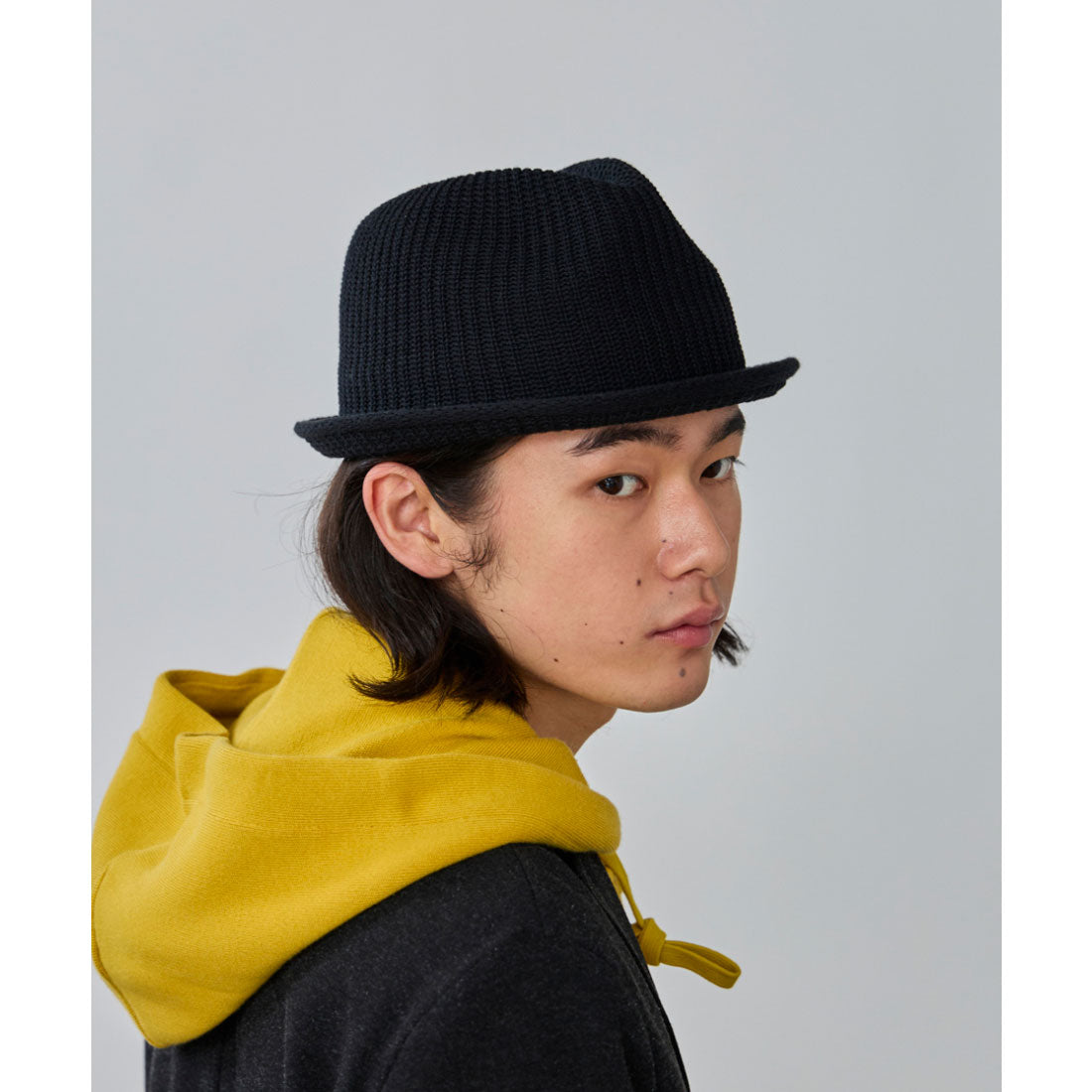 オーバーライド OVERRIDE OVERRIDE  OGC RIBBED KNIT FEDORA / オーバーライド （BLACK (01)） BLACK (01)