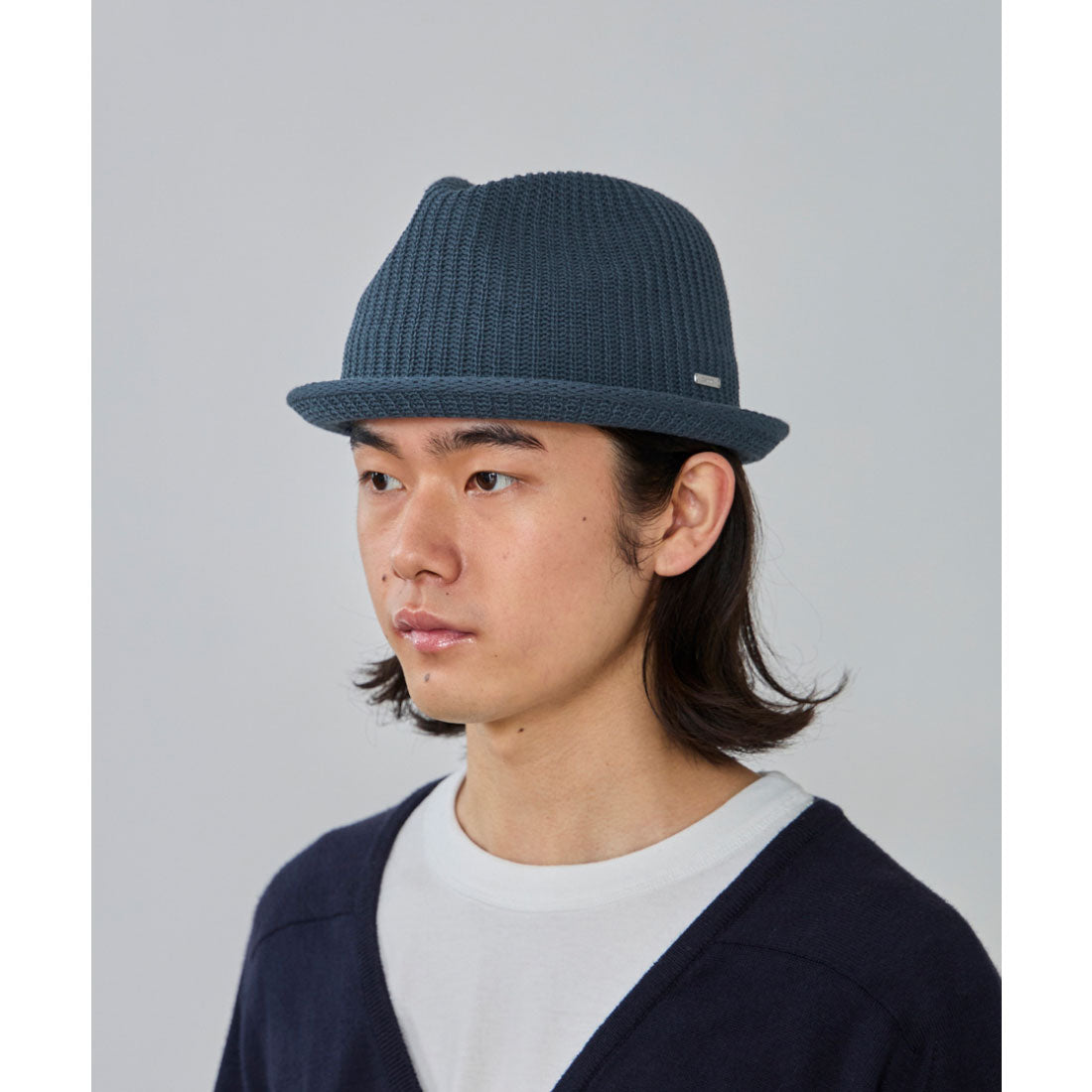 オーバーライド OVERRIDE OVERRIDE  OGC RIBBED KNIT FEDORA / オーバーライド （NAVY BLUE (71)） NAVY BLUE (71)
