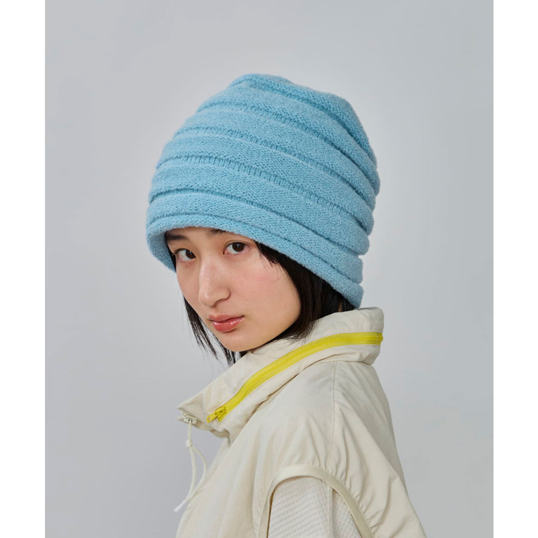 オーバーライド OVERRIDE OVERRIDE  REVERSE RIDGE BEANIE / オーバーライド （LT BLUE (75)） LT BLUE (75)