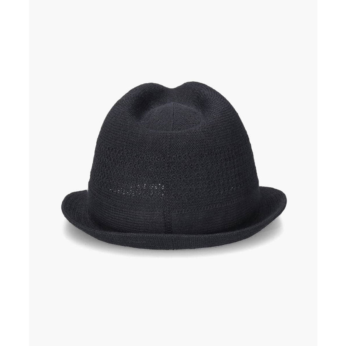 オーバーライド OVERRIDE OVERRIDE  REP LINEN BLEND KNIT FEDORA / オーバーライド （BLACK (01)） BLACK (01)