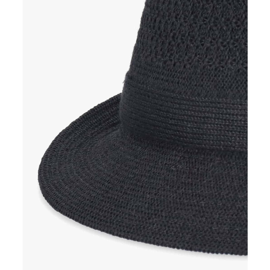 オーバーライド OVERRIDE OVERRIDE  REP LINEN BLEND KNIT FEDORA / オーバーライド （BLACK (01)） BLACK (01)