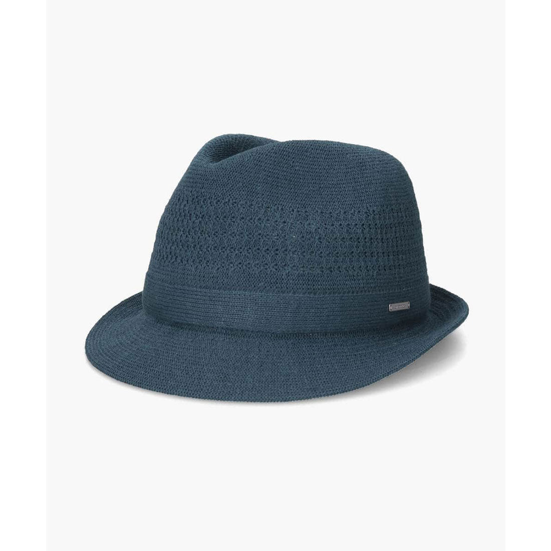 オーバーライド OVERRIDE OVERRIDE  REP LINEN BLEND KNIT FEDORA / オーバーライド （NAVY (71)） NAVY (71)