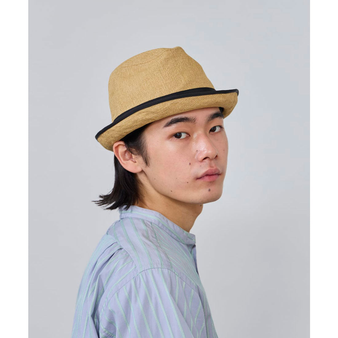 オーバーライド OVERRIDE OVERRIDE  PAPER CLOTH FEDORA / オーバーライド （BEIGE (93)） BEIGE (93)