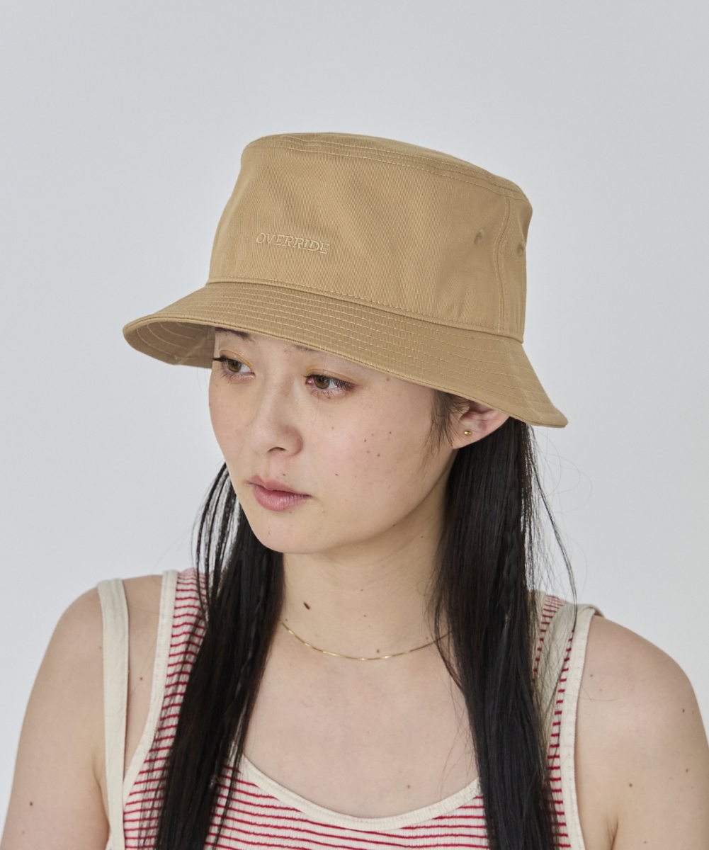 超越 OVERRIDE OVERRIDE OGC TWILL BUCKET HAT SG