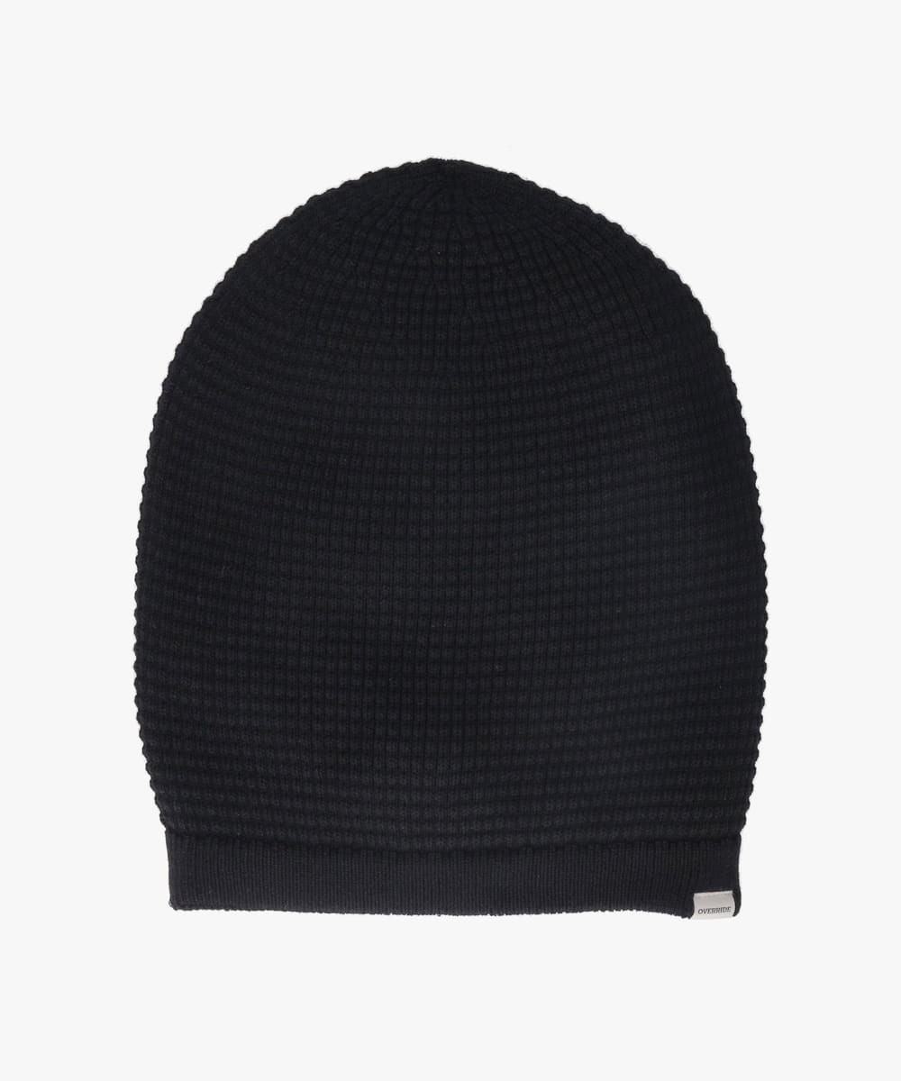 オーバーライド OVERRIDE OVERRIDE  KNIT BASIC BEANIE SG （BLACK (01)） BLACK (01)