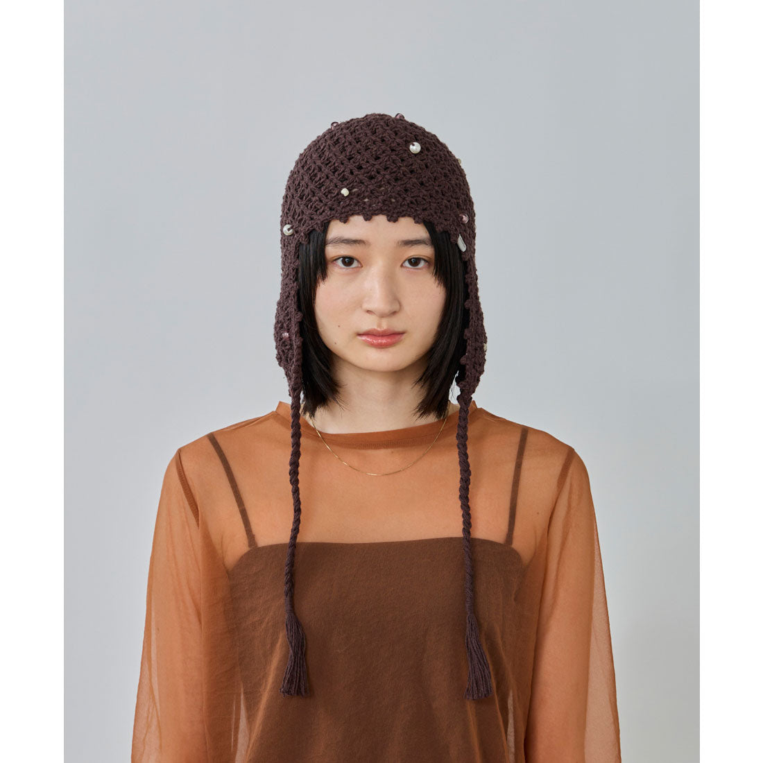 オーバーライド OVERRIDE OVERRIDE  REC BEADS CROCHET GUIDE SG / オーバーライド （BROWN (91)） BROWN (91)