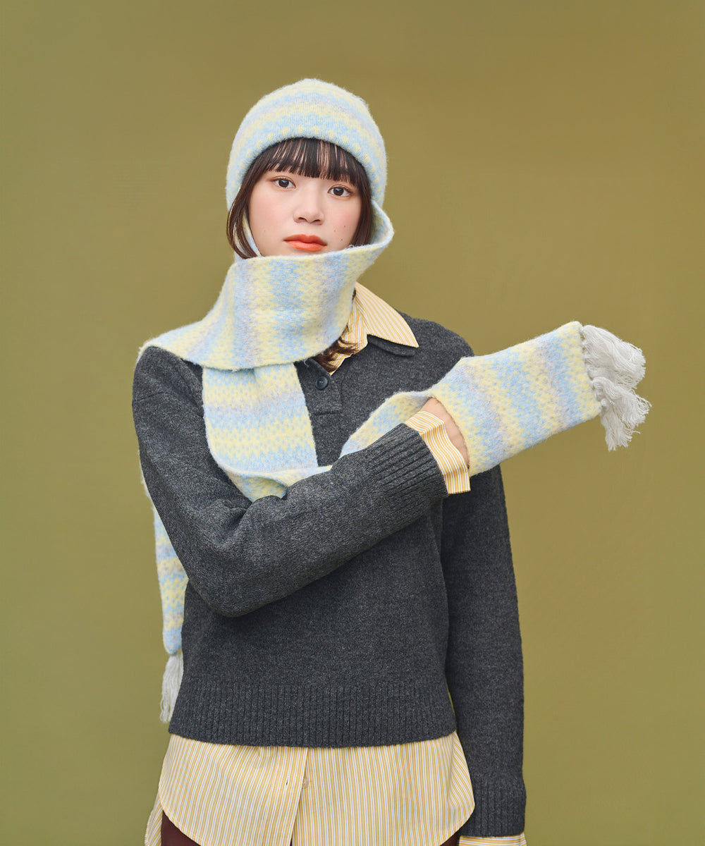 オーバーライド OVERRIDE OVERRIDE x TOMII WINTER SCARF WATCH / オーバーライド （YELLOW (33)） YELLOW (33)
