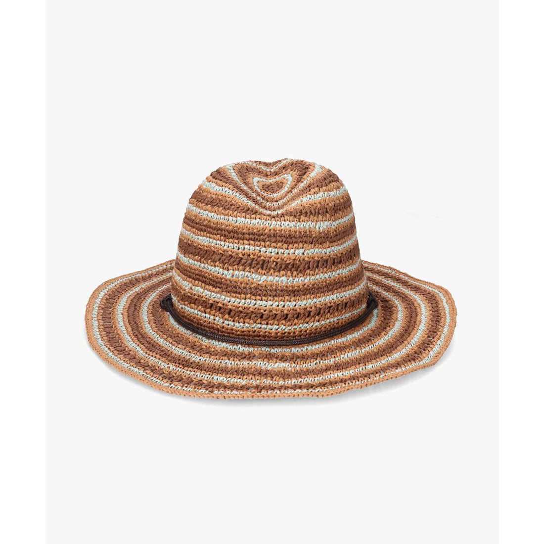 オーバーライド OVERRIDE OVERRIDE  PAPER BO CROCHET HAT / オーバーライド （BROWN (91)） BROWN (91)