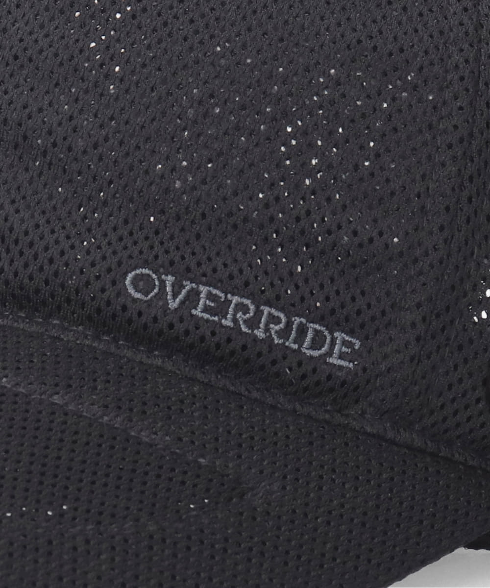 オーバーライド OVERRIDE OVERRIDE  VENTLOCK MESH SHADE CAP / オーバーライド （BLACK (01)） BLACK (01)