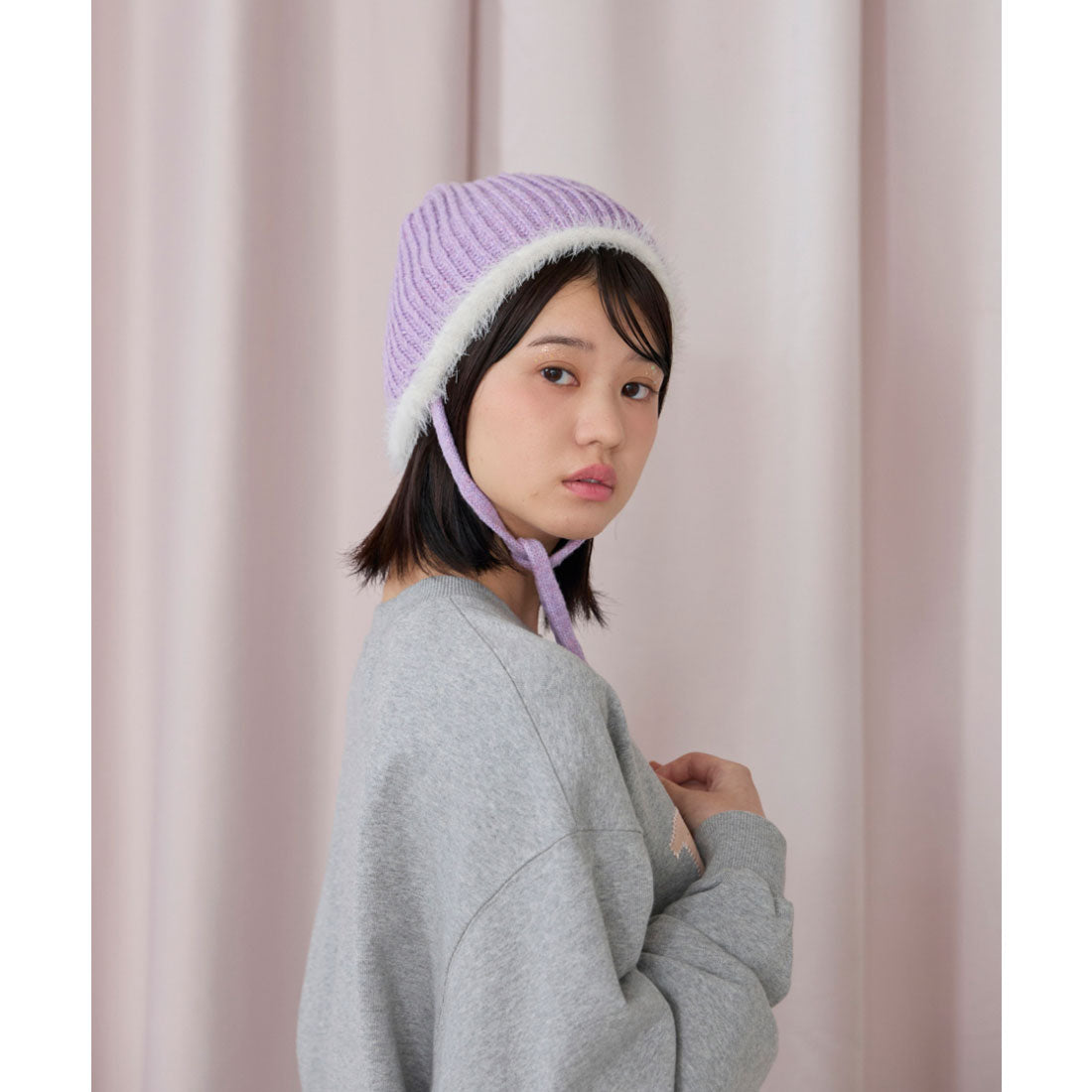 カオリノモリ カオリノモリ kaorinomori アールニット ピア / カオリノモリ （LILAC (83)） LILAC (83)