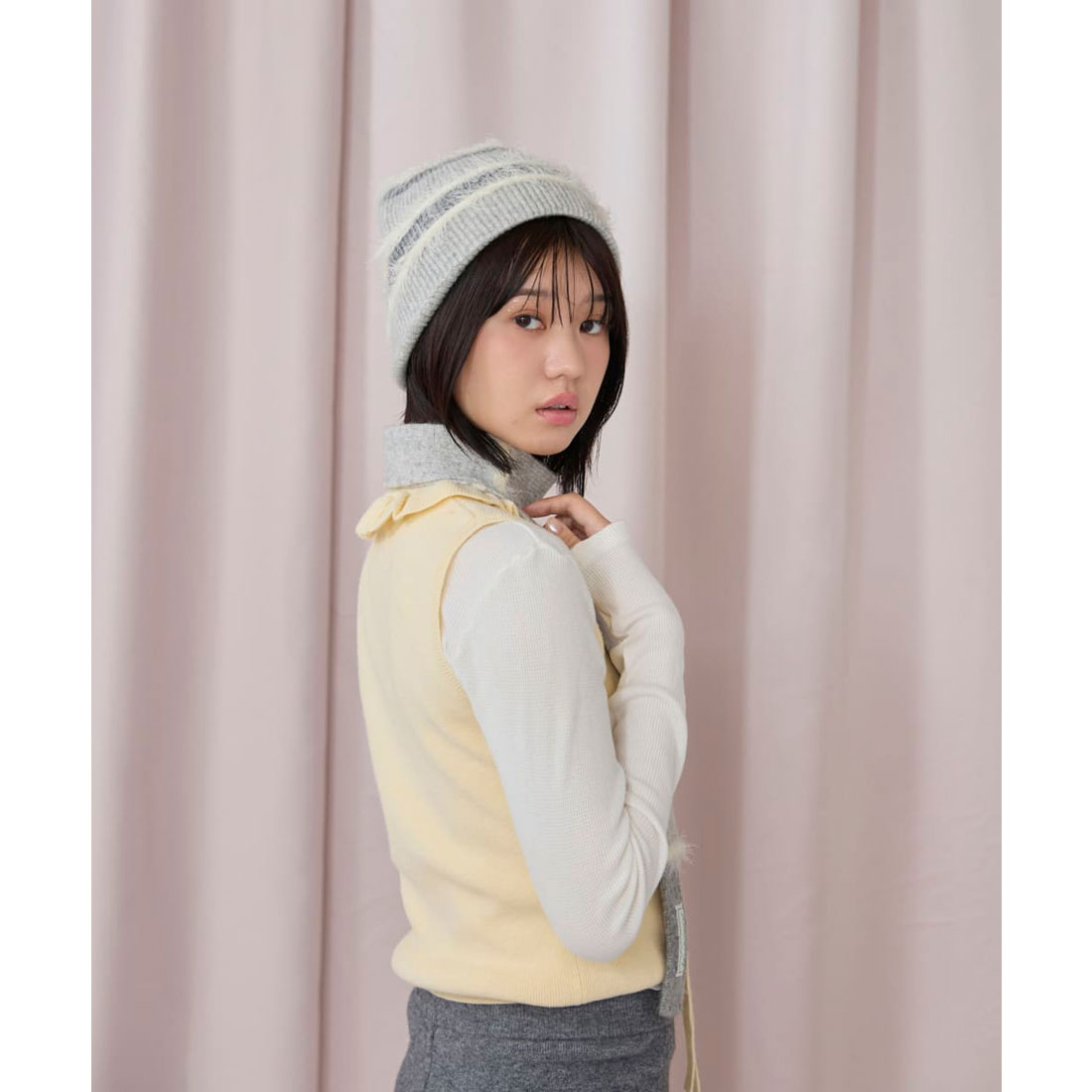 カオリノモリ カオリノモリ kaorinomori キュアニット / カオリノモリ （GRAY (03)） GRAY (03)