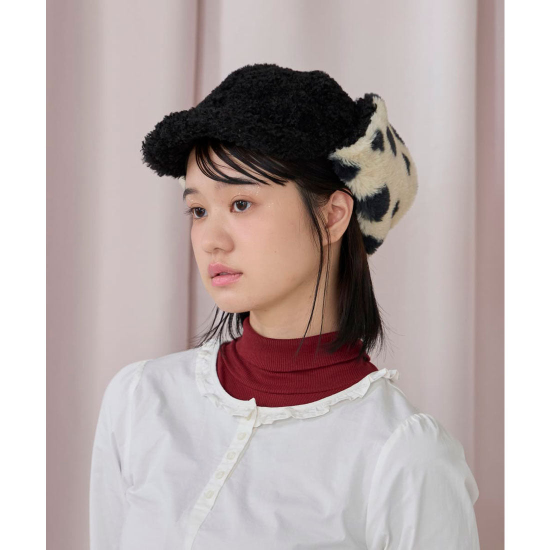 カオリノモリ カオリノモリ kaorinomori ルネキャップ ジジ / カオリノモリ （BLACK (01)） BLACK (01)