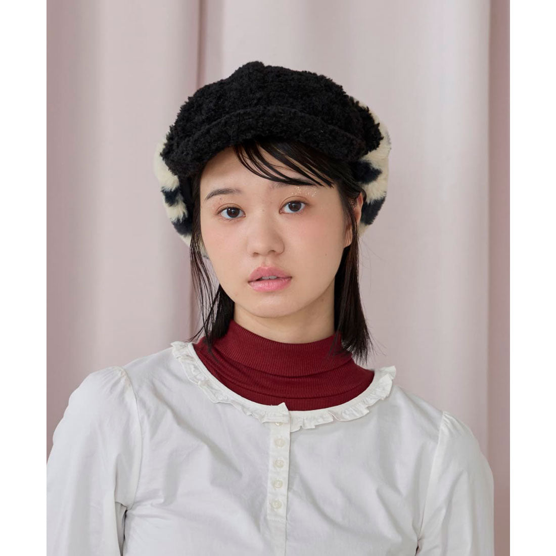 カオリノモリ カオリノモリ kaorinomori ルネキャップ ジジ / カオリノモリ （BLACK (01)） BLACK (01)