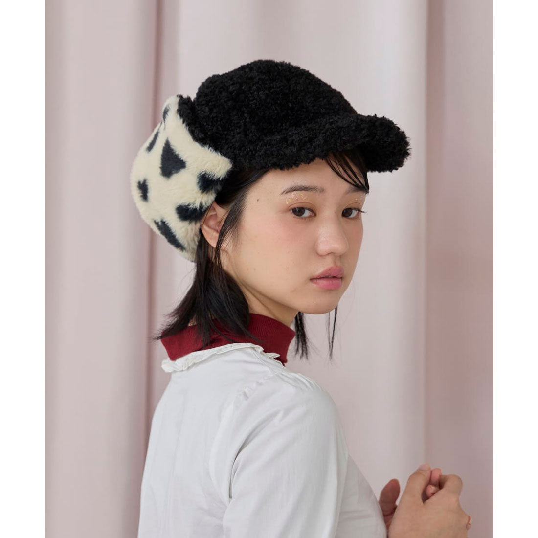 カオリノモリ カオリノモリ kaorinomori ルネキャップ ジジ / カオリノモリ （BLACK (01)） BLACK (01)