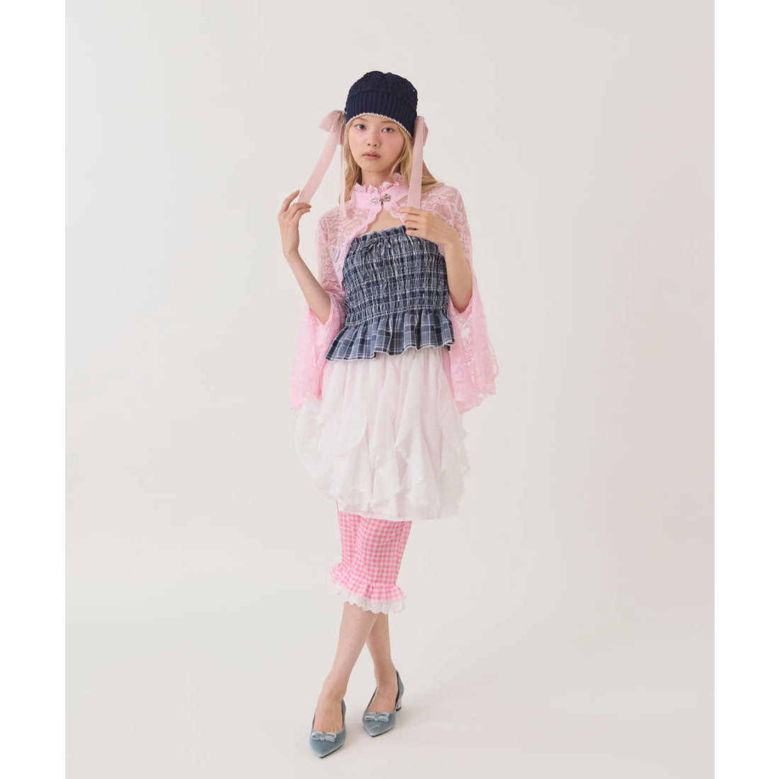 カオリノモリ カオリノモリ kaorinomori  ラメルニット リゼ / カオリノモリ （NAVY (71)） NAVY (71)
