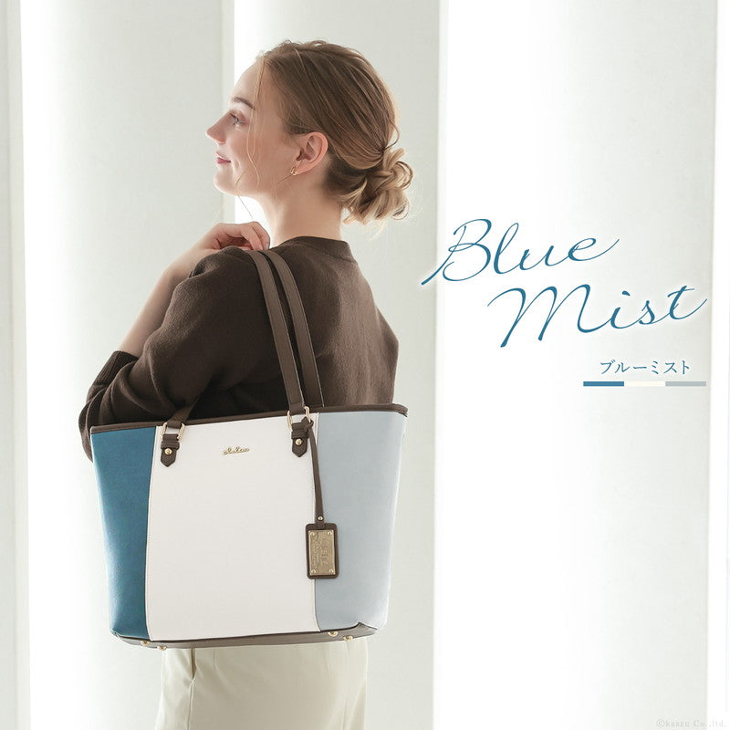 クレリア Clelia トートバッグ レディース ブランド Clelia クレリア リベルテ ファスナー付き A4 大容量 シンプル 肩掛け 自立 合皮 CLー22720 （ソレイユ） ソレイユ