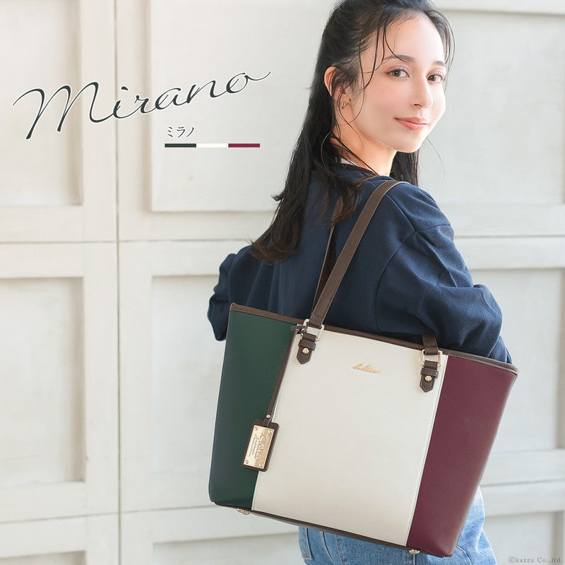 クレリア Clelia トートバッグ レディース ブランド Clelia クレリア リベルテ ファスナー付き A4 大容量 シンプル 肩掛け 自立 合皮 CLー22720 （ソレイユ） ソレイユ