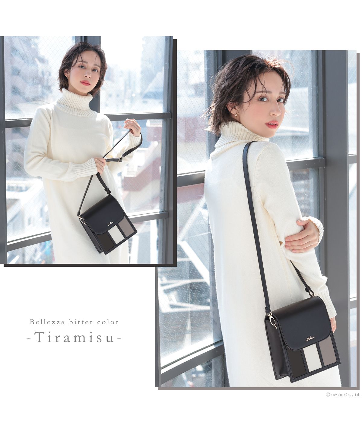 クレリア Clelia ショルダーバッグ ミニバッグ スクエアバッグ レディース 女性 バッグ おしゃれ かわいい 斜め掛け  Clelia クレリア ベレッサ CLー22674 （ミルキー） ミルキー