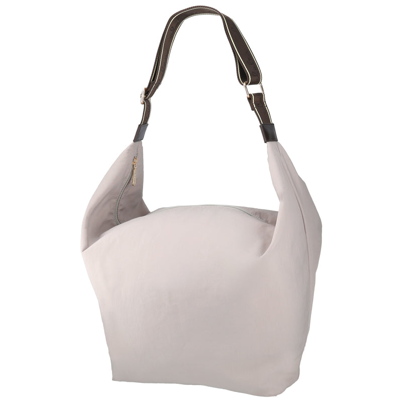 クレリア Clelia ショルダーバッグ Mサイズ レディース A4 軽量 撥水 ナイロン 大容量 斜めがけ マザーズバッグ 子育てバッグ Clelia Serena クレリア セレーナ ブランド ギフト CL-26130 （サンドグレー） サンドグレー