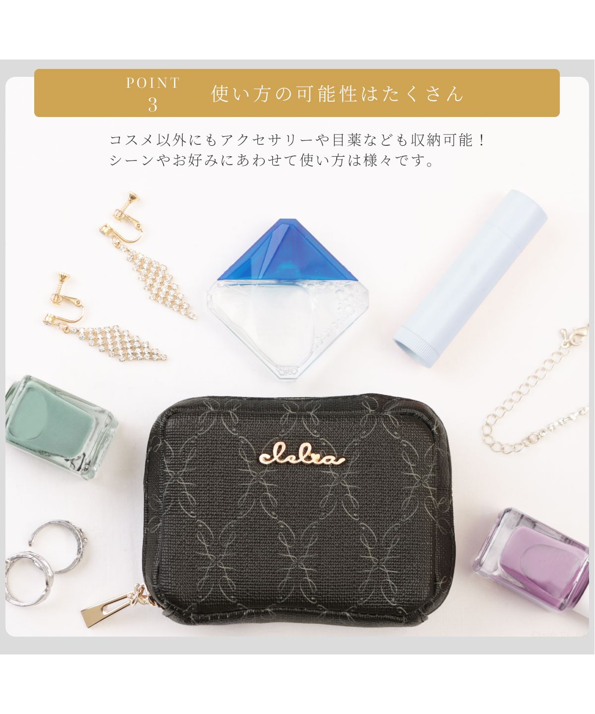 クレリア Clelia ミニポーチ レディース 小物入れ コンパクト 持ち運び 小さめ マチあり 軽い ブランド 人気 Clelia クレリア Belle ベェル CLー18070 （アイビーグリーン） アイビーグリーン