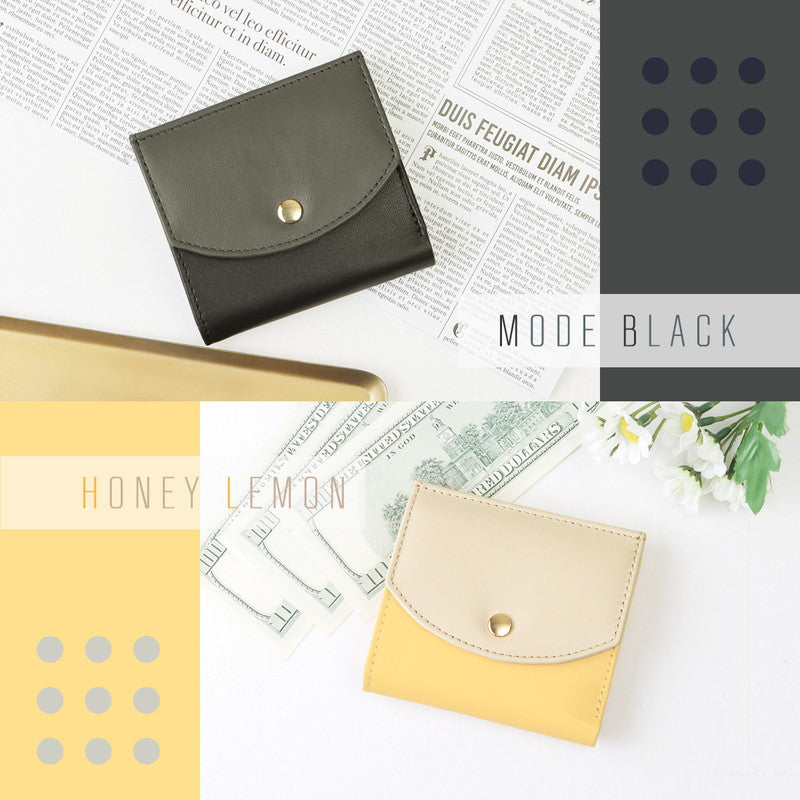クレリア Clelia 二つ折り財布 ウォレット ミニウォレット コンパクト 本革 山羊革 魔法の財布 マジックポケット 大容量 Clelia Allegro クレリア アレグロ レディース ギフト 贈り物 プレゼント （ハニーレモン） ハニーレモン