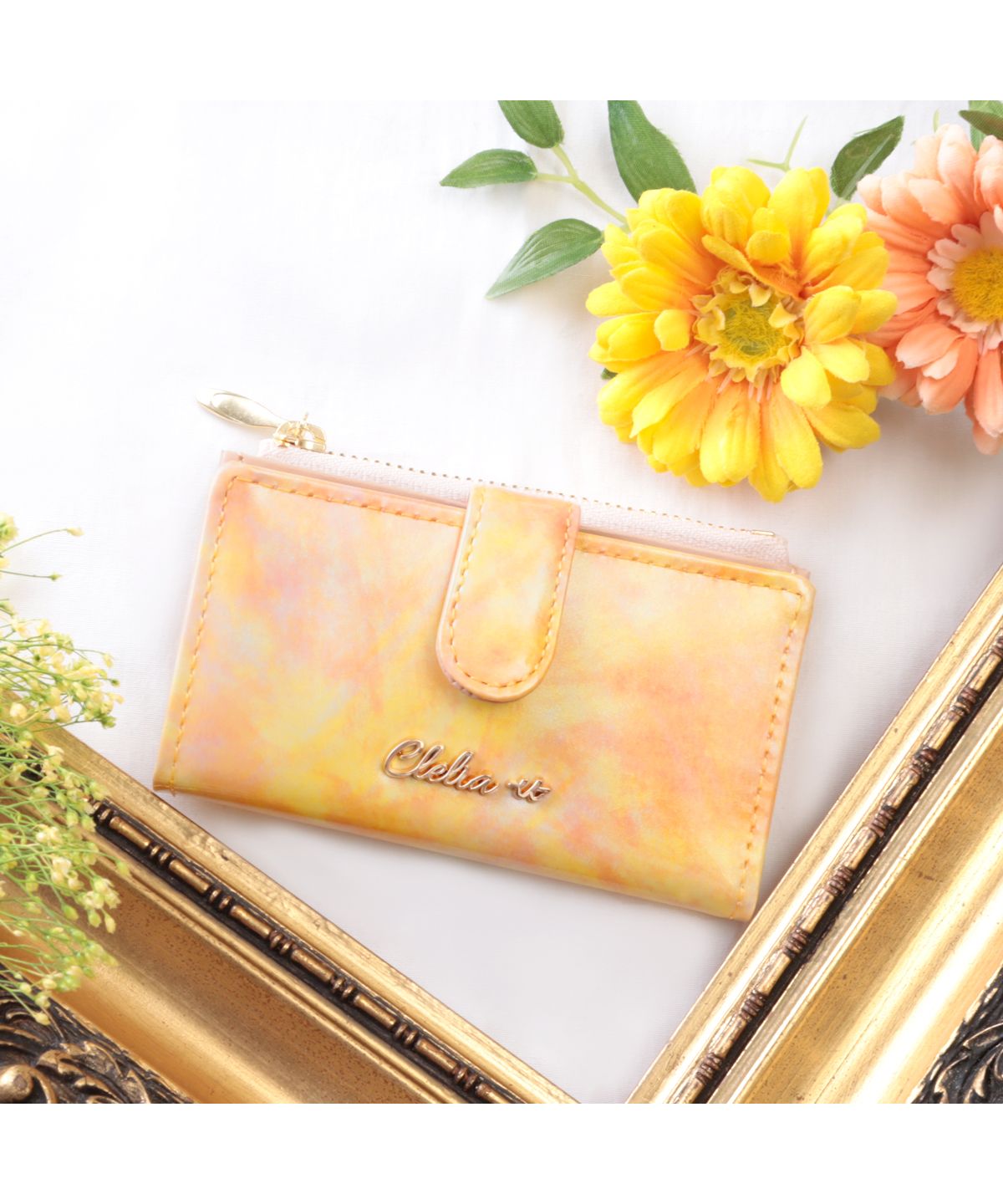 クレリアユー Clelia-u- Cleliaーuー クレリアユー キーケース レディース 本革 エナメル アートレザー カードポケット 小銭入れ 日本製 Bouquetシリーズ CLUー806 （プラム） プラム