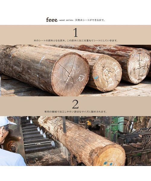 Fee feee Card Case Men’s Women’s Tochigi Leather Wood Sheet Stylish Business Card Holder FE-3205 For Men feee Fee Natural Wood Genuine Leather Wooden Hinoki Made in Japan