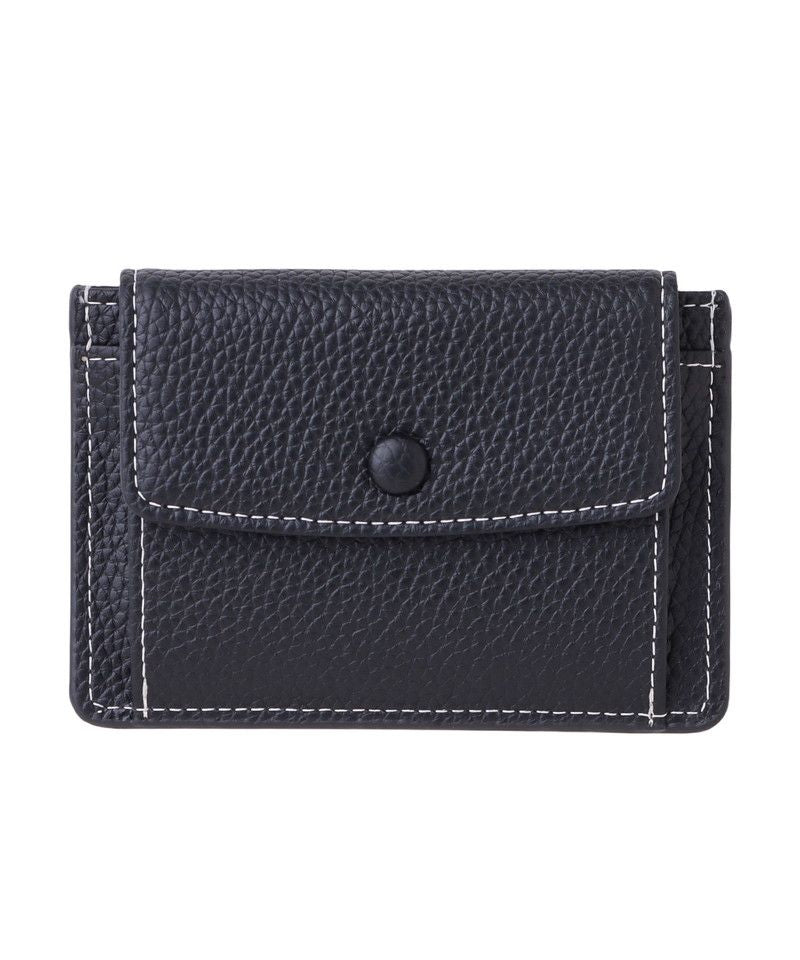 カッズセレクト KAZZU SELECT ミニ財布 メンズ レディース コンパクト財布 フラグメントケース ミニウォレット コンパクトウォレット 合皮 SYー872 （ブラック） ブラック
