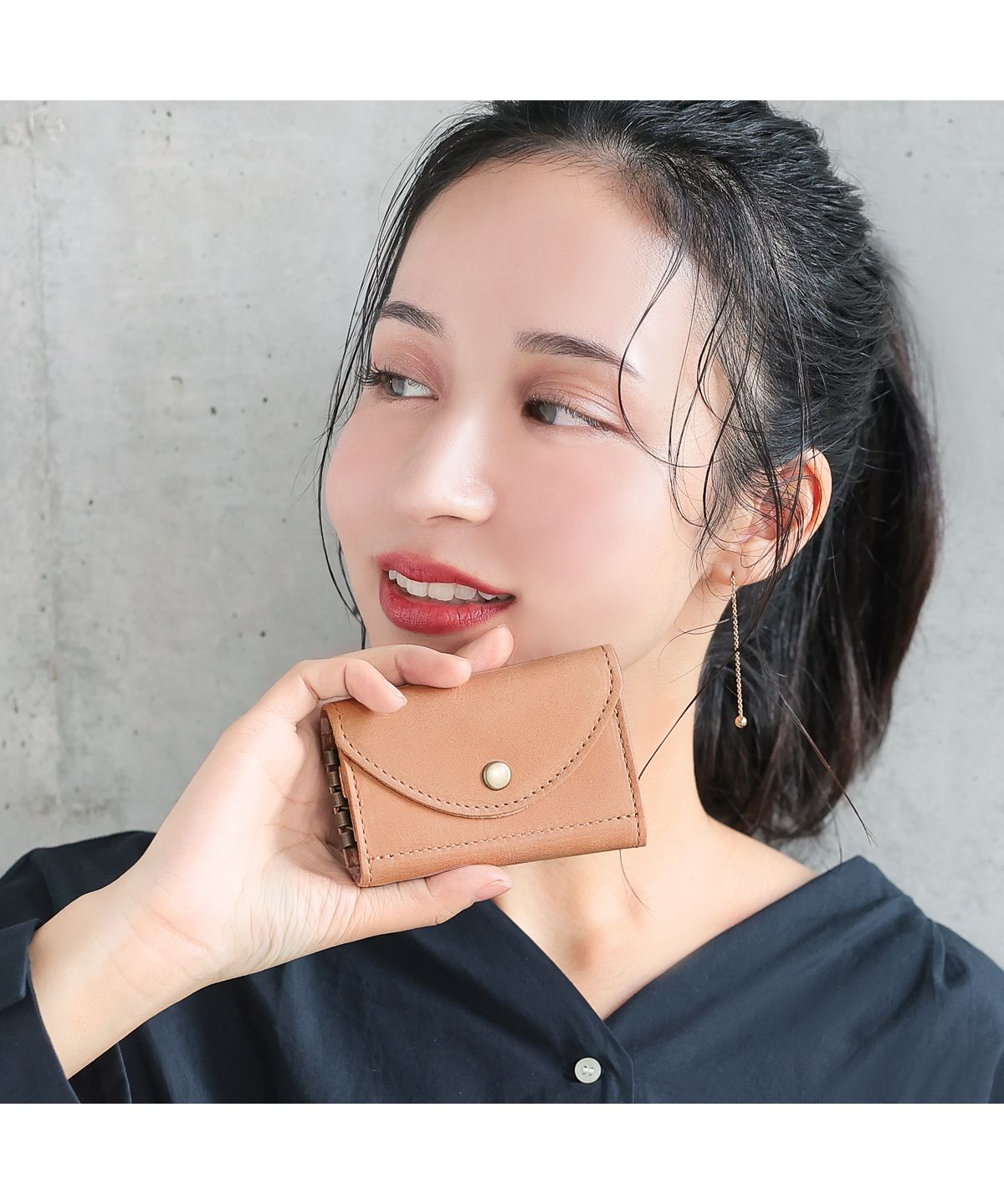 ナフカ nafka キーケース レディース スマートキー 革 かわいい 本革 牛革 おしゃれ コンパクト シンプル 機能的 日本製 4連 nafka ナフカ NFKー72106