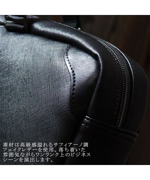 ZARIO Business Bag Backpack Men's 2way A4 Standalone Water-Repellent Nylon Large Capacity Lightweight Slim Thin Notebook PC ZARIO ZA-1008