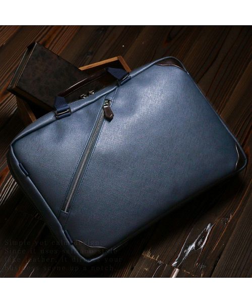 ZARIO Business Bag Backpack Men's 2way A4 Standalone Water-Repellent Nylon Large Capacity Lightweight Slim Thin Notebook PC ZARIO ZA-1008