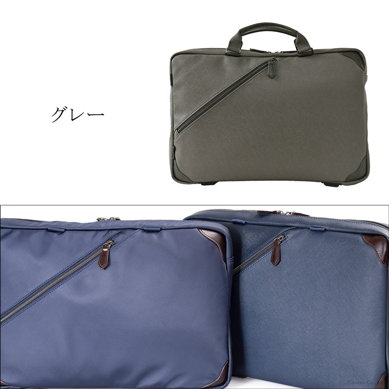 ザリオ ZARIO ビジネスバッグ リュック メンズ 2way a4 自立 撥水 ナイロン 大容量 軽量 軽め 薄型 スリム ノートPC ZARIO ザリオ ZAー1008 （ブラック） ブラック