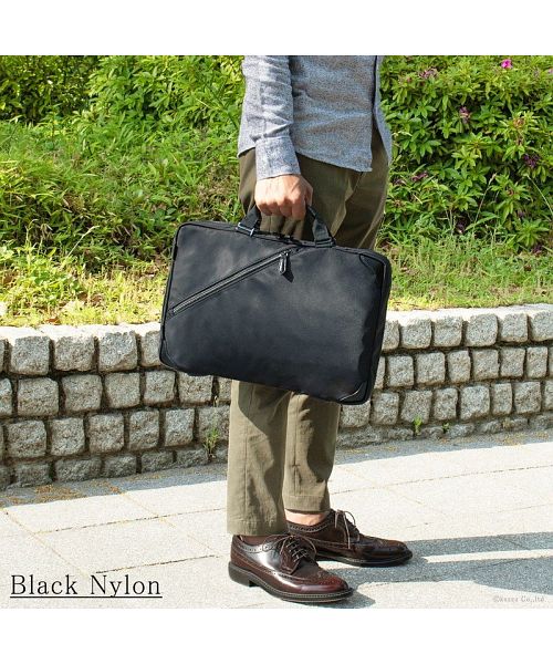ZARIO Business Bag Backpack Men's 2way A4 Standalone Water-Repellent Nylon Large Capacity Lightweight Slim Thin Notebook PC ZARIO ZA-1008
