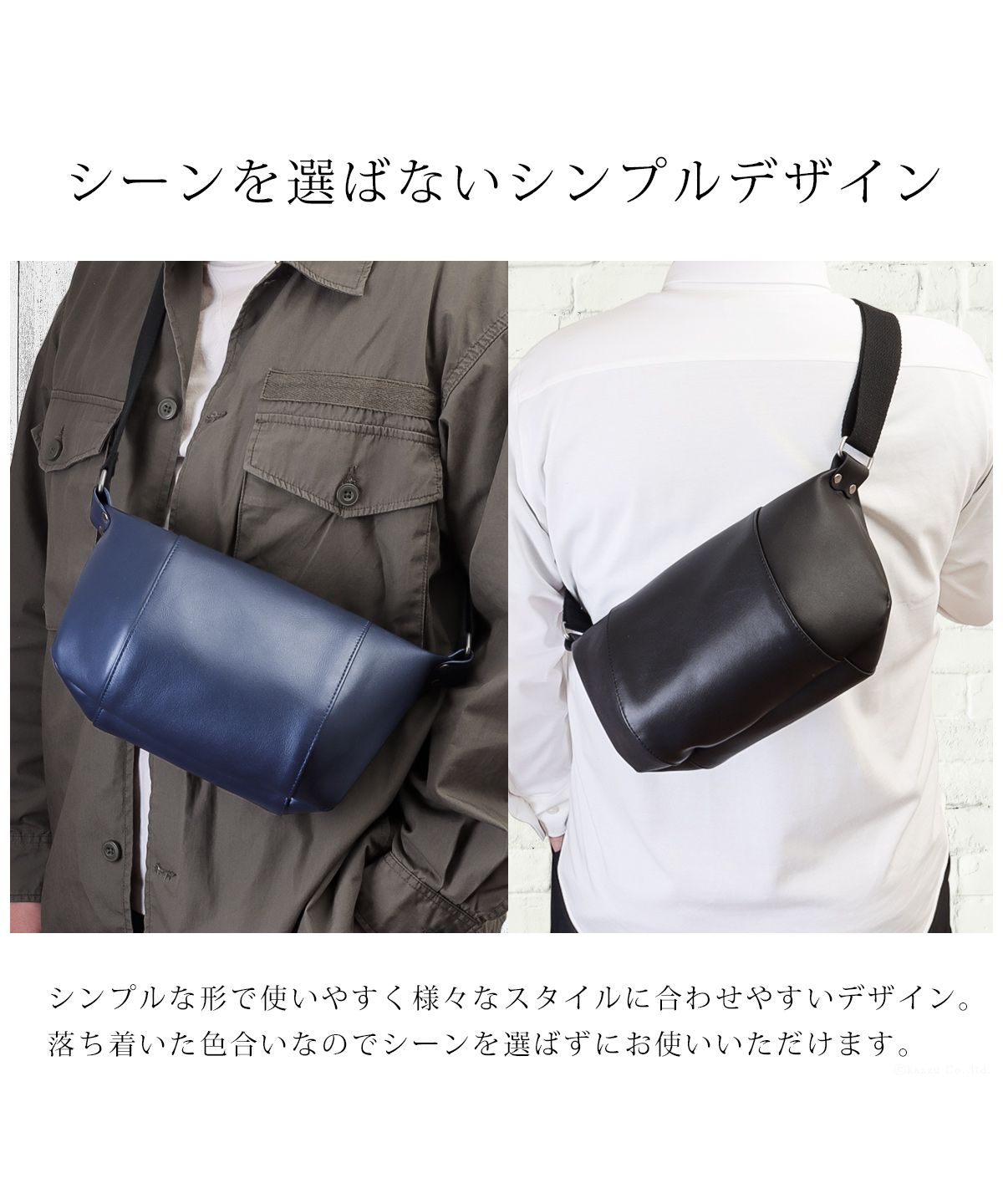 ZARIO Body Bag Bag Mini Bag Shoulder Bag Crossbody Genuine leather Simple Men's Male Brand Popular ZARIO ZA-1011