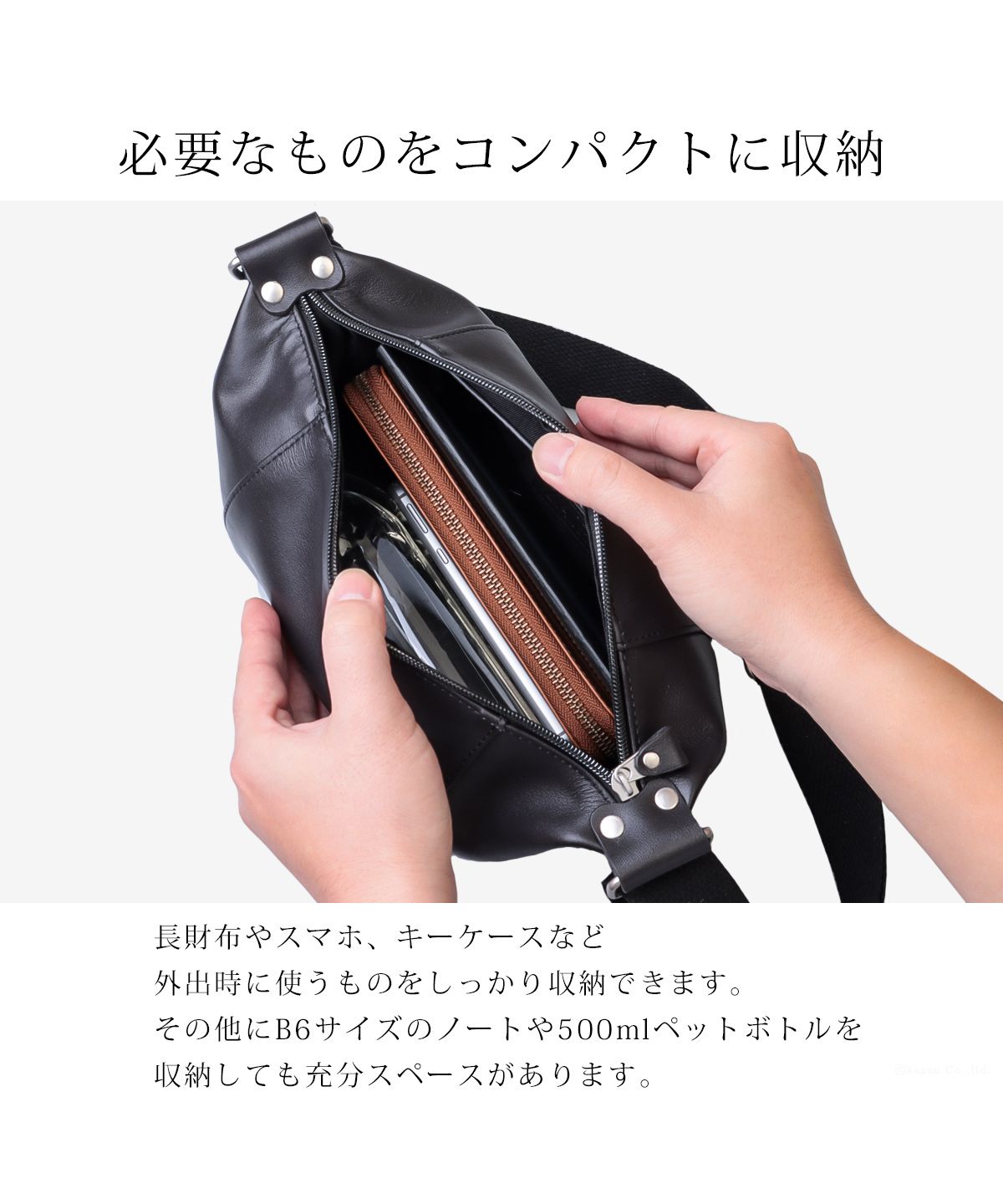 ZARIO Body Bag Bag Mini Bag Shoulder Bag Crossbody Genuine leather Simple Men's Male Brand Popular ZARIO ZA-1011