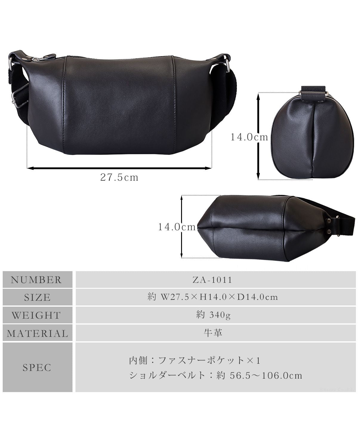 ZARIO Body Bag Bag Mini Bag Shoulder Bag Crossbody Genuine leather Simple Men's Male Brand Popular ZARIO ZA-1011
