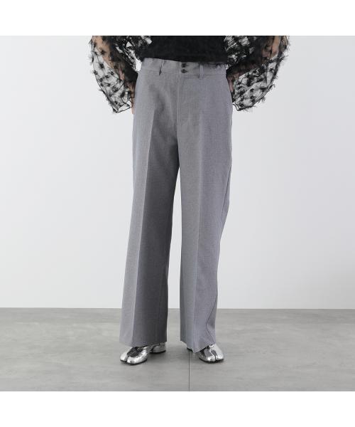 ル・メランジュ Le Melange Le Melange ワイドパンツ 8523509 スラックス ストレート （14/B/GRAY） 14/B/GRAY
